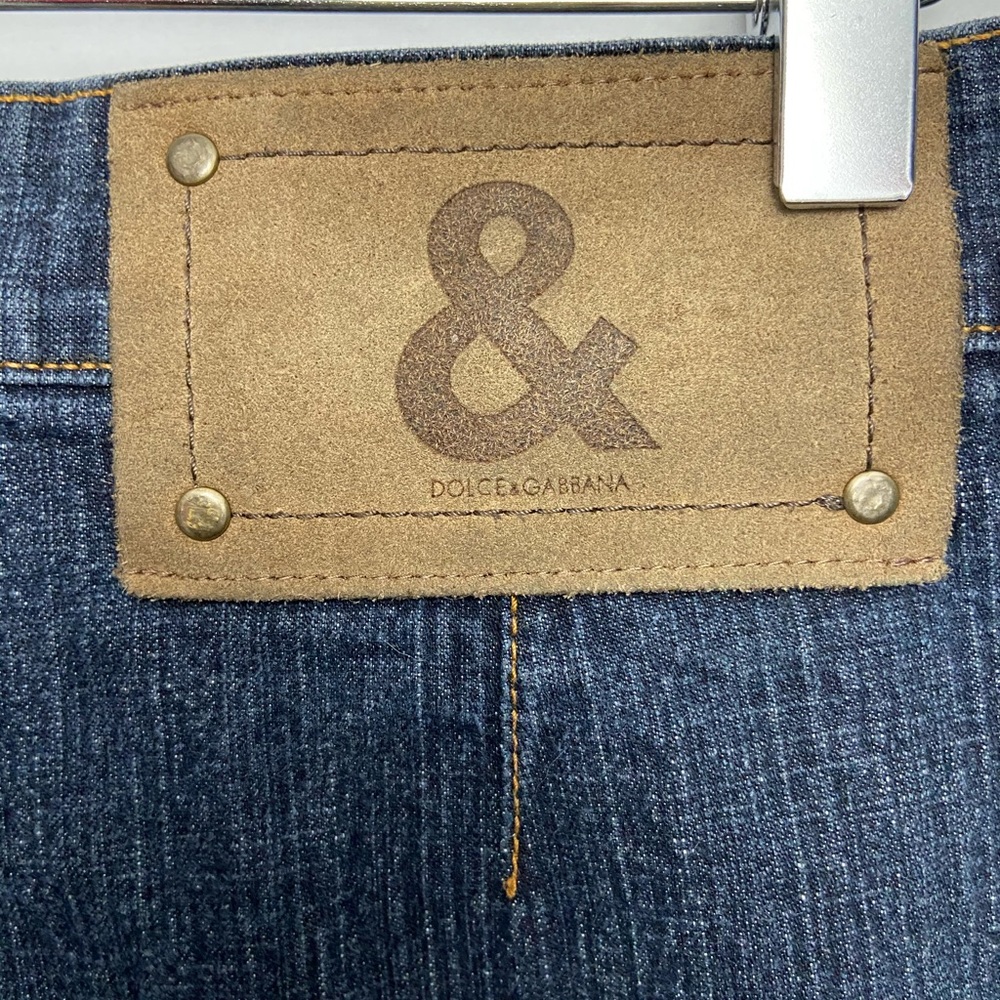 Dolce & Gabbana Denim Mini Skirt Size 44 Stretchy
